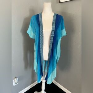 CHICO’S OPEN FRONT CARDI CAPE size L/XL